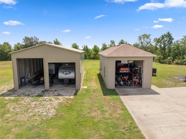 14365 Evans Ranch Rd, Lakeland, FL 33809 - view of detached garage