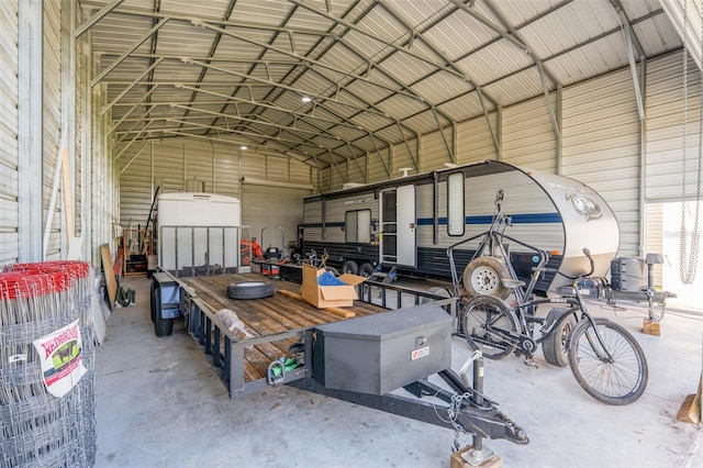 14365 Evans Ranch Rd, Lakeland, FL 33809 - garage with metal wall