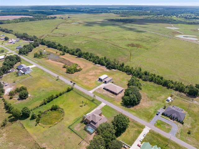 14365 Evans Ranch Rd, Lakeland, FL 33809 - aerial view of property and surrounding area featuring rural landscape