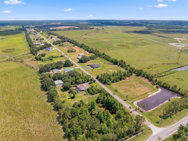 14365 Evans Ranch Rd, Lakeland, FL 33809 - aerial view of property's location with rural landscape and a large body of water