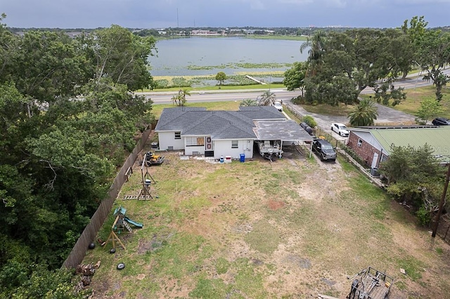1816 W Lake Parker Dr, Lakeland, FL 33805 - aerial view of property and surrounding area with a nearby body of water