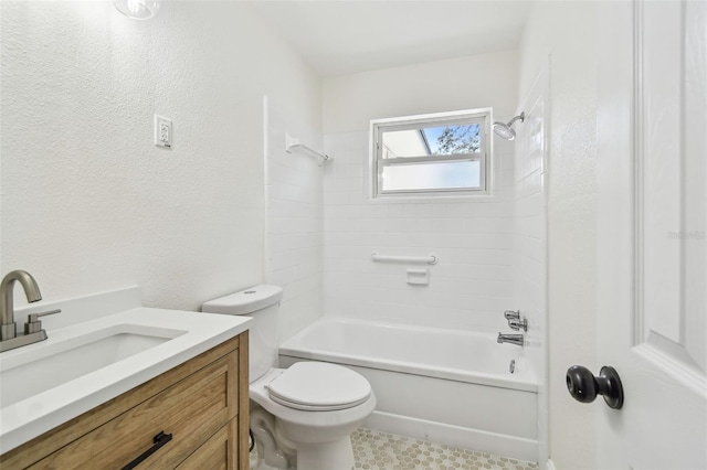 3818 Grove St S, Saint Petersburg, FL 33705 - full bath with toilet,  shower combination, and vanity