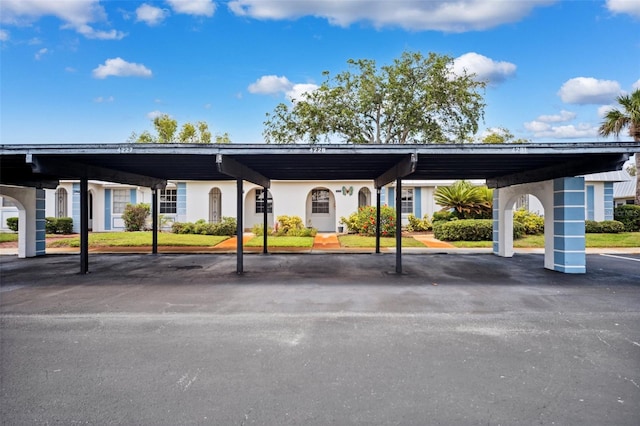 4229 Glissade Dr, New Port Richey, FL 34652 - view of covered parking lot