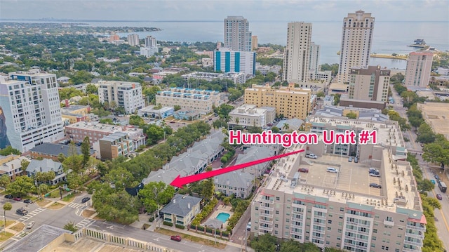 350 2nd St N Unit 1, Saint Petersburg, FL 33701 - view of urban area featuring a nearby body of water