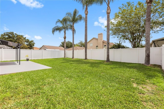 4852 Trinidad Dr, Land O Lakes, FL 34639 - view of yard featuring a patio