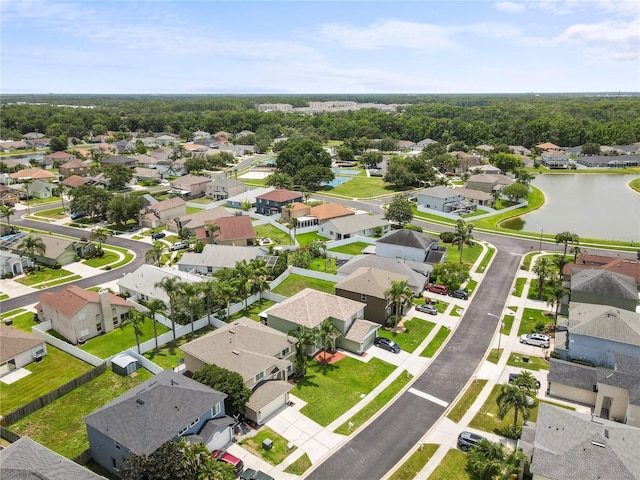 4852 Trinidad Dr, Land O Lakes, FL 34639 - aerial view of residential area with a nearby body of water