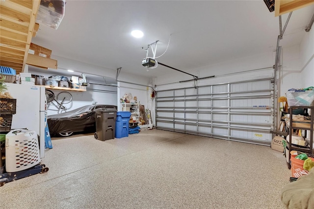 5026 Bromeliad Ave, Wimauma, FL 33598 - garage with a garage door opener