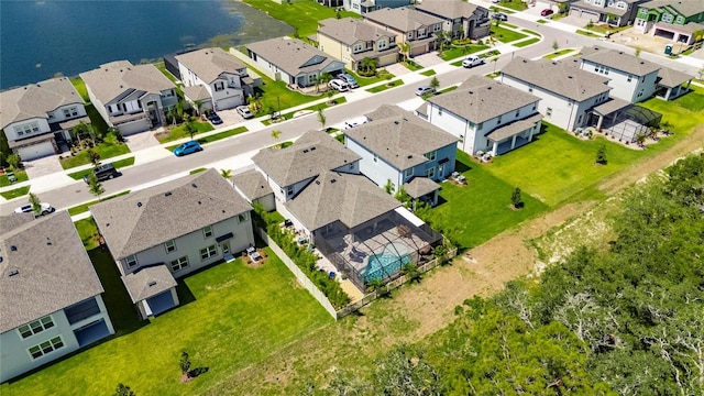 5026 Bromeliad Ave, Wimauma, FL 33598 - aerial view of residential area featuring a nearby body of water