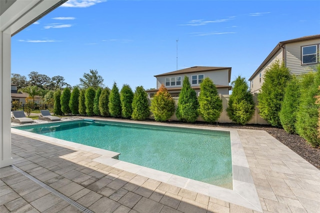 13859 Sharp Hawk Dr, Riverview, FL 33569 - view of swimming pool featuring a patio and a fenced backyard