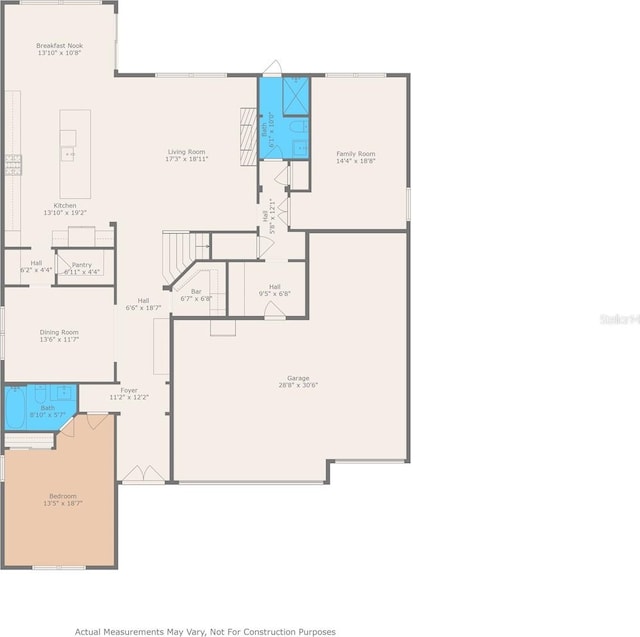 13859 Sharp Hawk Dr, Riverview, FL 33569 - home floor plan