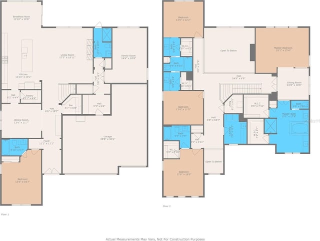 13859 Sharp Hawk Dr, Riverview, FL 33569 - home floor plan