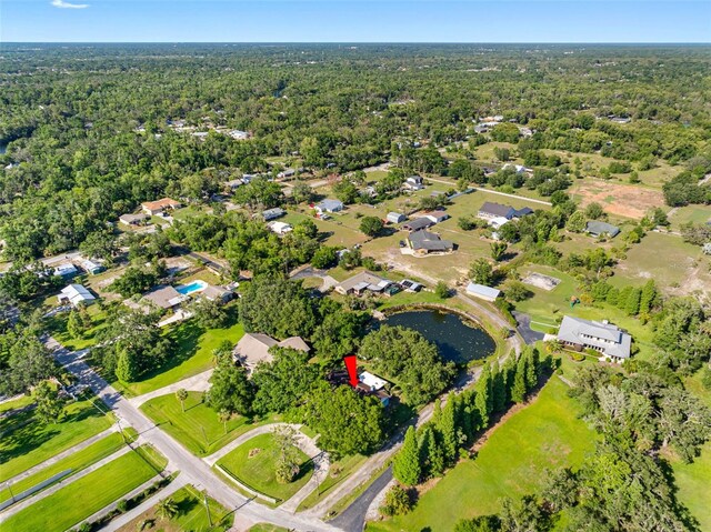 11109 Winn Rd, Riverview, FL 33569 - aerial overview of property's location with a heavily wooded area