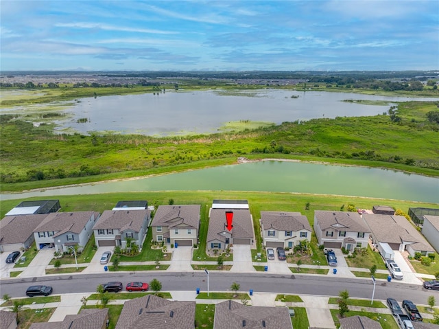31775 Sun Kettle Loop, Wesley Chapel, FL 33545 - aerial perspective of suburban area featuring a nearby body of water