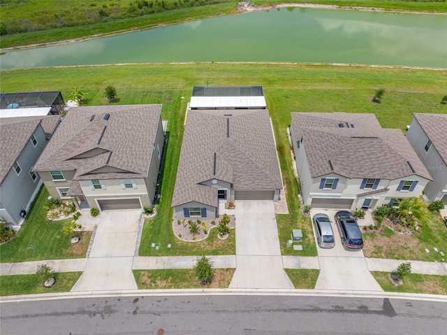 31775 Sun Kettle Loop, Wesley Chapel, FL 33545 - aerial view of residential area with a nearby body of water