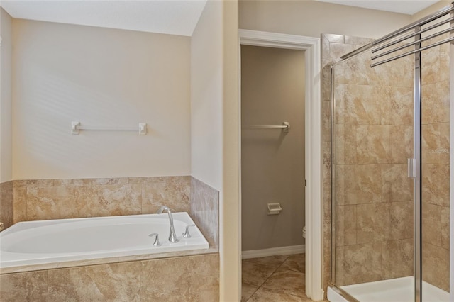 10808 Whitecap Dr, Riverview, FL 33579 - bathroom with a bath and a shower stall