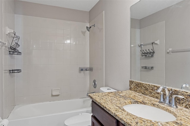 10808 Whitecap Dr, Riverview, FL 33579 - bathroom featuring vanity and shower / washtub combination