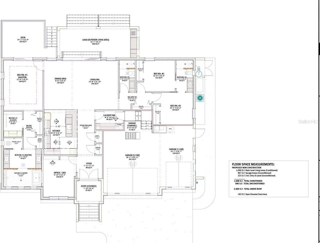 17282 Carroway Ln, Punta Gorda, FL 33955 - property floor plan