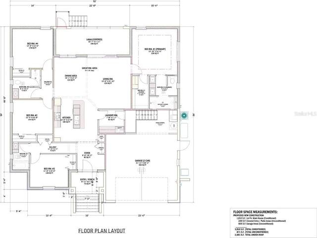 24260 Vincent Ave, Punta Gorda, FL 33955 - property floor plan