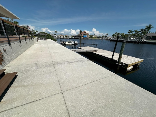 3654 Corsair Ct, New Port Richey, FL 34652 - dock with a water view