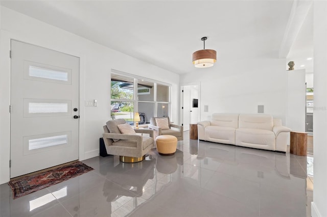310 55th Ave S, Saint Petersburg, FL 33705 - tiled foyer entrance with baseboards