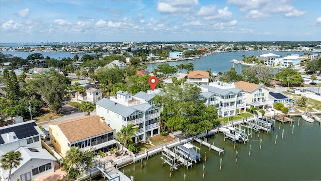 215 18th Ave, Indian Rocks Beach, FL 33785 - drone / aerial view of a large body of water