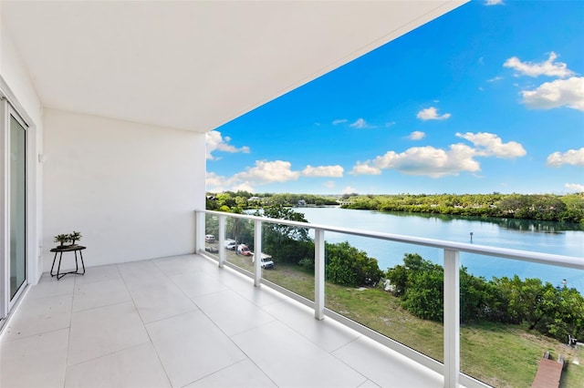 1020 Sunset Point Rd Unit 410, Clearwater, FL 33756 - balcony featuring a water view