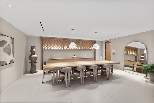 1020 Sunset Point Rd Unit 410, Clearwater, FL 33756 - dining room featuring light tile patterned flooring