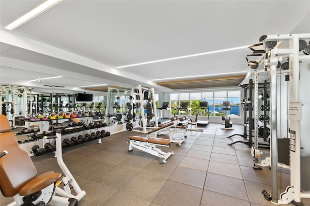 1020 Sunset Point Rd Unit 410, Clearwater, FL 33756 - view of workout area