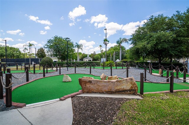1430 Reunion Blvd, Reunion, FL 34747 - view of home's community with a putting area