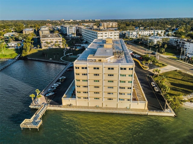 100 Bluff View Dr Unit 514C, Belleair Bluffs, FL 33770 - drone / aerial view of a nearby body of water