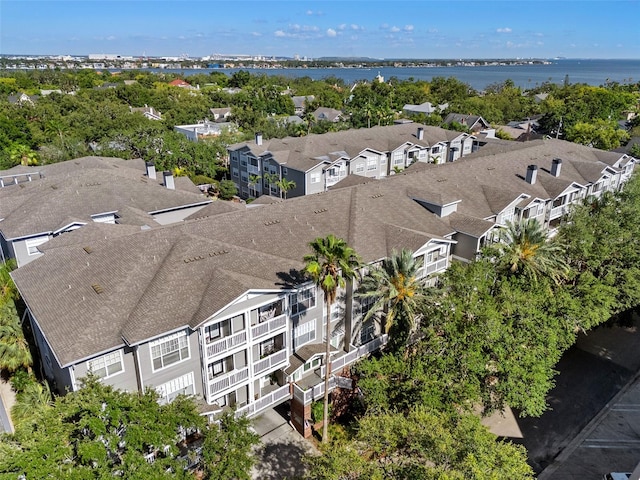 800 S Dakota Ave Unit 337, Tampa, FL 33606 - aerial view of residential area with a nearby body of water