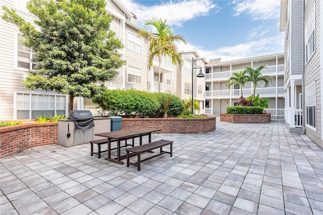 800 S Dakota Ave Unit 337, Tampa, FL 33606 - view of patio / terrace with a grill