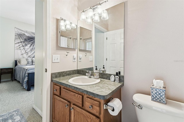 10306 Shalimar Wood Dr, Thonotosassa, FL 33592 - bathroom with toilet and vanity