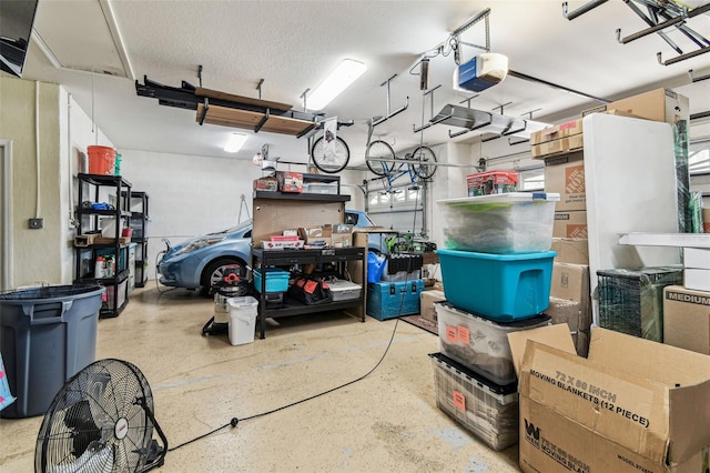 10306 Shalimar Wood Dr, Thonotosassa, FL 33592 - garage with a garage door opener