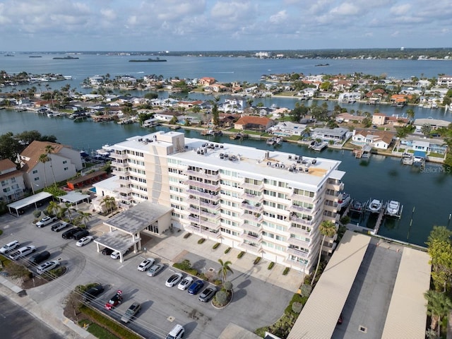 223 Island Way Unit 7F, Clearwater Beach, FL 33767 - aerial view of apartment complex / building and a large body of water