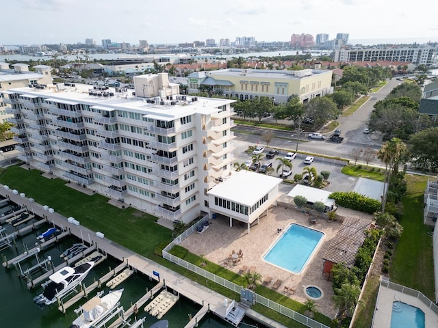 223 Island Way Unit 7F, Clearwater Beach, FL 33767 - view of urban area with a pool