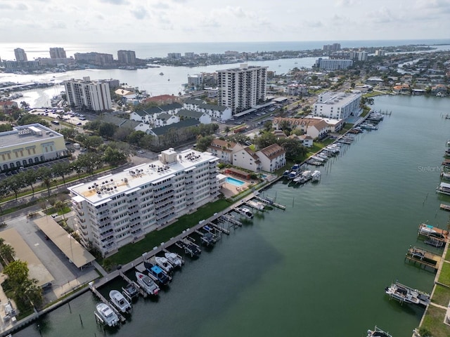 223 Island Way Unit 7F, Clearwater Beach, FL 33767 - view of urban area with a nearby body of water