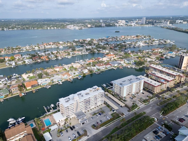 223 Island Way Unit 7F, Clearwater Beach, FL 33767 - drone / aerial view of a large body of water