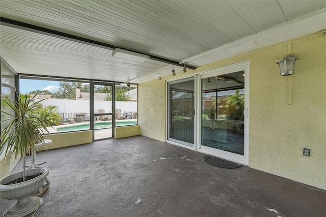 15005 Roundup Dr, Tampa, FL 33624 - view of unfurnished sunroom