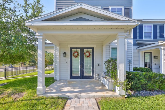 6619 S Manhattan Ave Unit 1, Tampa, FL 33616 - entrance to property featuring french doors