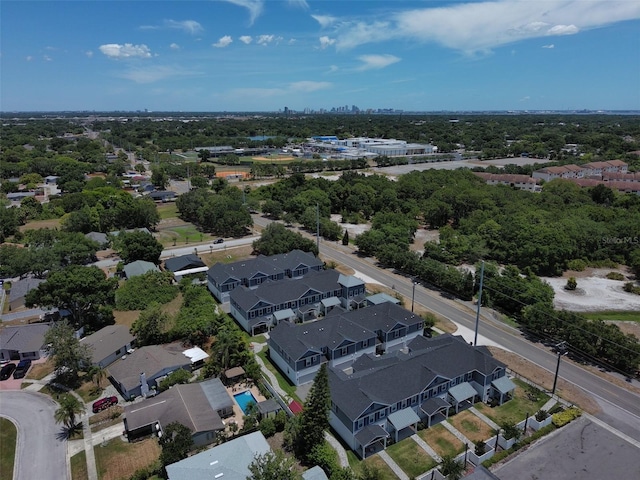 6619 S Manhattan Ave Unit 1, Tampa, FL 33616 - aerial view of property and surrounding area featuring nearby suburban area
