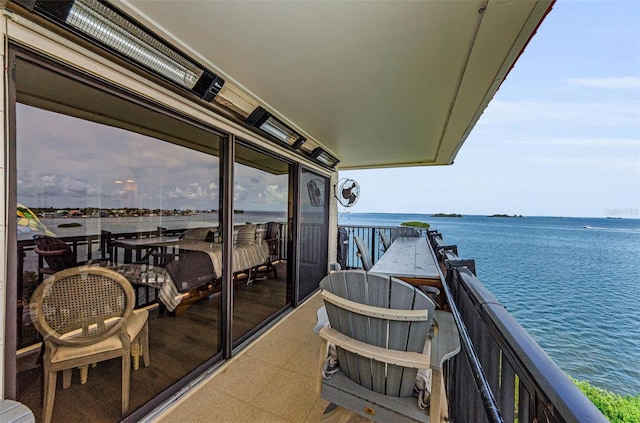 2700 Bayshore Blvd Unit 11405, Dunedin, FL 34698 - balcony with a water view