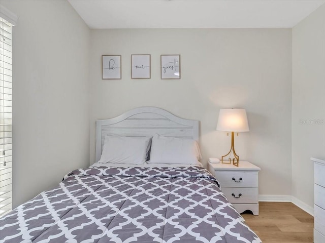 12428 Chaya Ct, Spring Hill, FL 34610 - bedroom featuring wood finished floors and baseboards