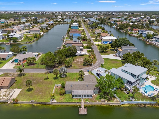 3226 Gardenia Dr, Hernando Beach, FL 34607 - aerial view of property's location with a nearby body of water and nearby suburban area