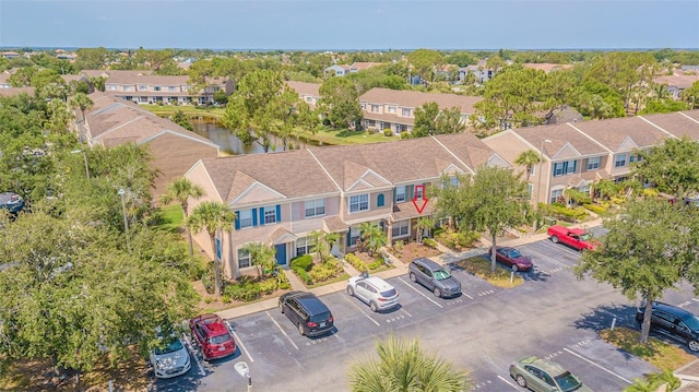 6229 Bayside Key Dr, Tampa, FL 33615 - aerial perspective of suburban area with a large body of water