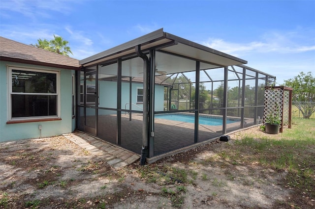 8332 Berkeley Manor Blvd, Spring Hill, FL 34606 - outdoor pool featuring a lanai and a patio