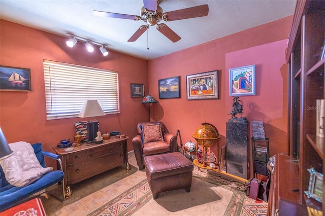 1022 Greenbriar Dr, Brandon, FL 33511 - living area featuring ceiling fan