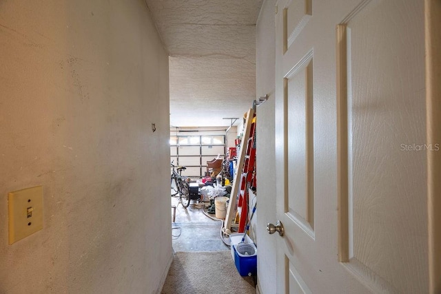 1468 Wigmore St SE, Palm Bay, FL 32909 - corridor with a textured ceiling