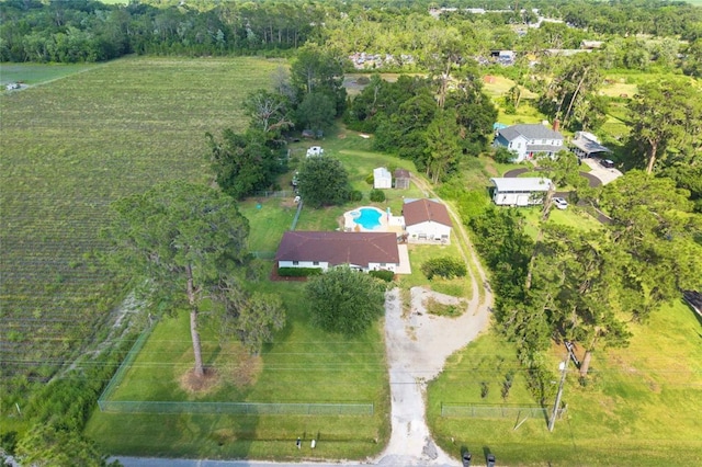 3217 Mott Rd, Dover, FL 33527 - aerial overview of property's location featuring a pool