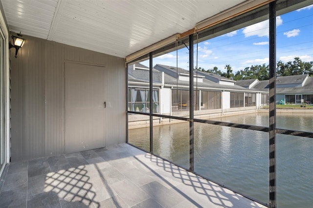 500 New York Ave Unit 23, Dunedin, FL 34698 - view of unfurnished sunroom